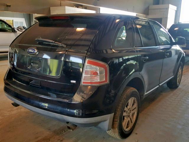 2FMDK46C38BB30378 - 2008 FORD EDGE SE BLACK photo 4