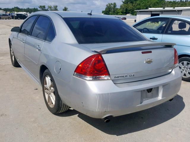 2G1WC5E32C1213308 - 2012 CHEVROLET IMPALA LTZ SILVER photo 3