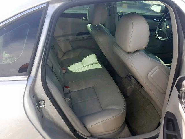 2G1WC5E32C1213308 - 2012 CHEVROLET IMPALA LTZ SILVER photo 6