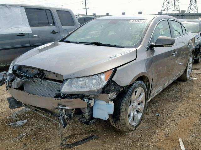 1G4GD5E31CF219940 - 2012 BUICK LACROSSE P BEIGE photo 2