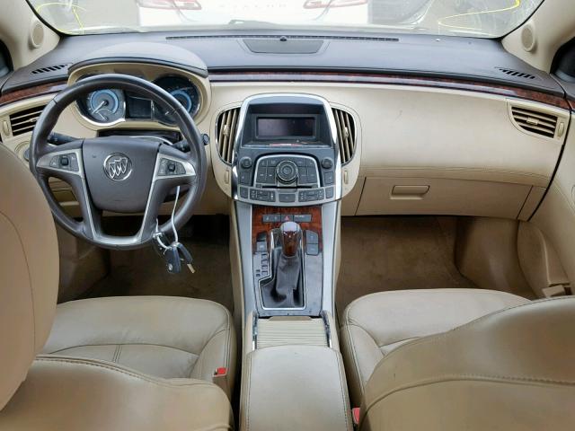 1G4GD5E31CF219940 - 2012 BUICK LACROSSE P BEIGE photo 9