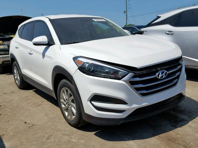 KM8J23A43HU544431 - 2017 HYUNDAI TUCSON SE WHITE photo 1