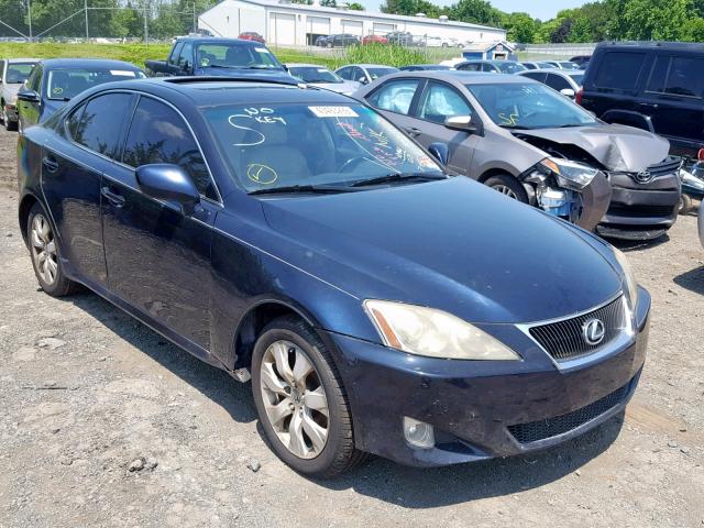 JTHCK262375014353 - 2007 LEXUS IS 250 BLACK photo 1