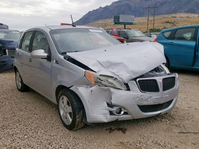 KL2TD66E09B668084 - 2009 PONTIAC G3 SILVER photo 1