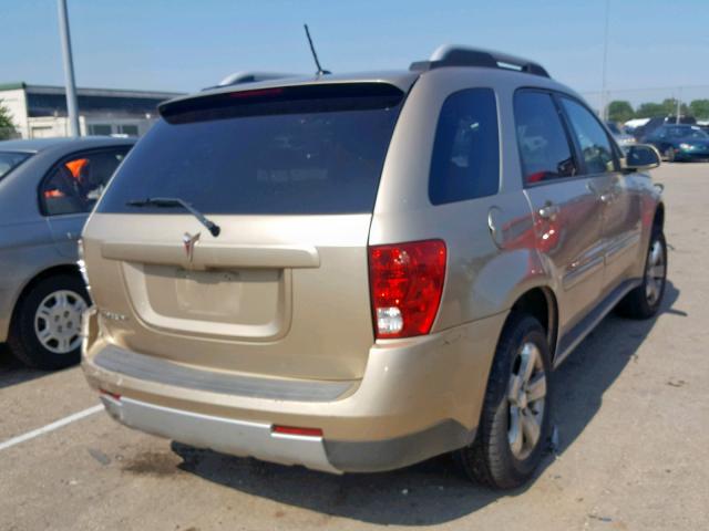 2CKDL33F386056603 - 2008 PONTIAC TORRENT TAN photo 4