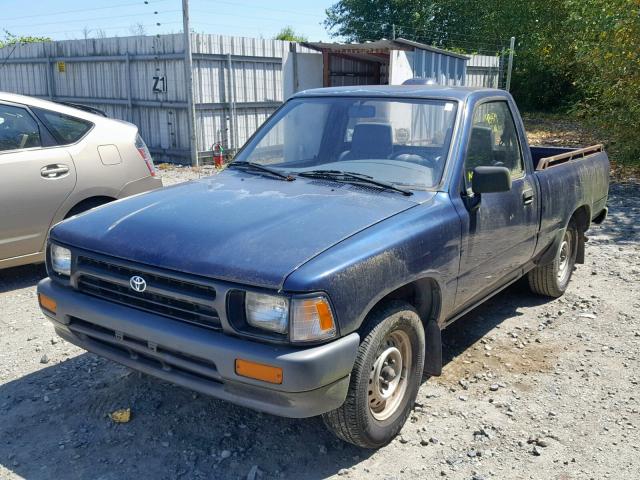 4TARN81AXRZ241941 - 1994 TOYOTA PICKUP 1/2 BLUE photo 2