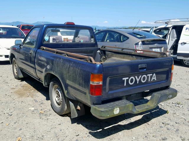 4TARN81AXRZ241941 - 1994 TOYOTA PICKUP 1/2 BLUE photo 3