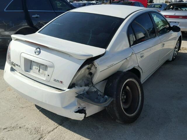 1N4AL11D43C306288 - 2003 NISSAN ALTIMA/S/S WHITE photo 4