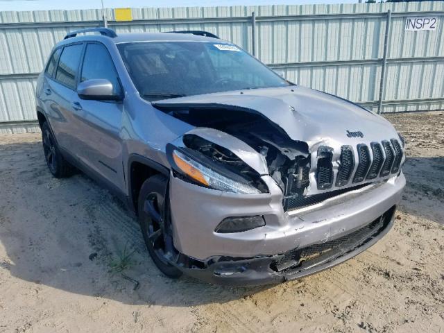 1C4PJLCB6JD537668 - 2018 JEEP CHEROKEE L GRAY photo 1