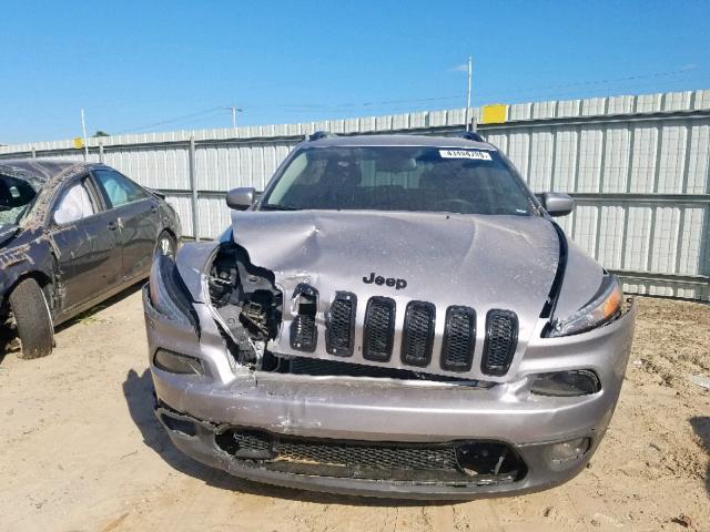 1C4PJLCB6JD537668 - 2018 JEEP CHEROKEE L GRAY photo 7