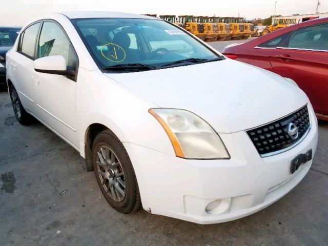 3N1AB61E98L668098 - 2008 NISSAN SENTRA 2.0 WHITE photo 1