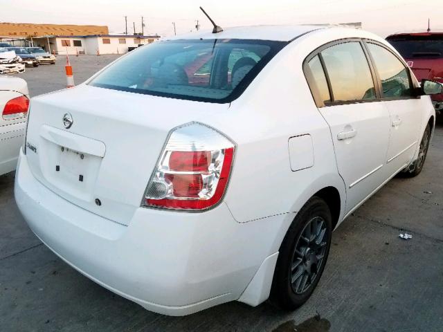 3N1AB61E98L668098 - 2008 NISSAN SENTRA 2.0 WHITE photo 4