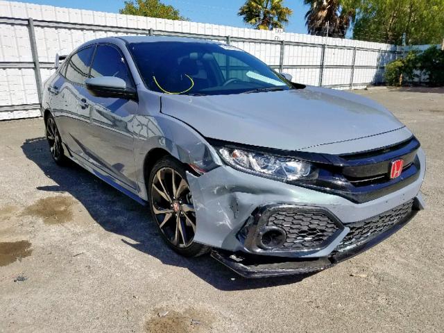 SHHFK7H47JU419114 - 2018 HONDA CIVIC SPOR GRAY photo 1