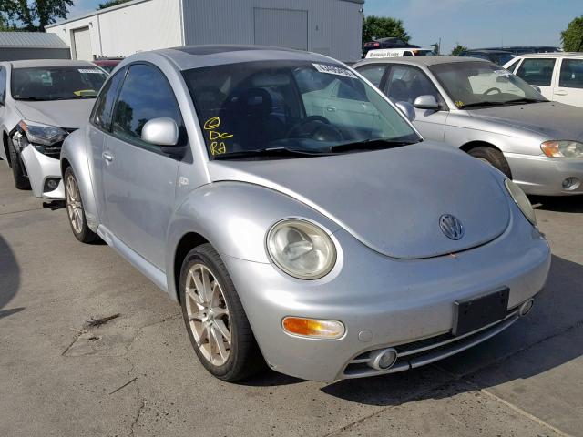 3VWCD21C2YM417499 - 2000 VOLKSWAGEN NEW BEETLE ვერცხლისფერი ფოტო 1