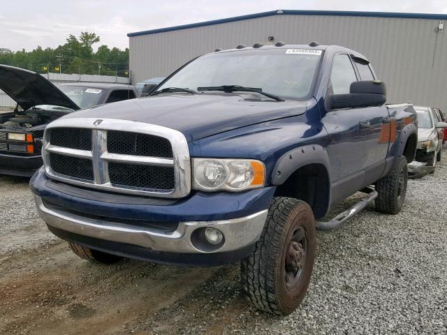 3D7KS28D15G829741 - 2005 DODGE RAM 2500 S BLUE photo 2