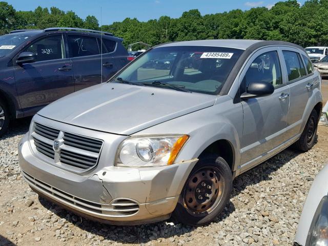 1B3HB28B97D195082 - 2007 DODGE CALIBER SILVER photo 2