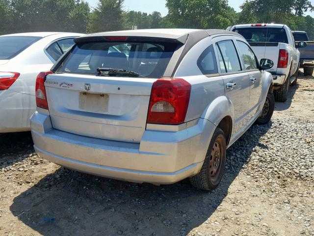 1B3HB28B97D195082 - 2007 DODGE CALIBER SILVER photo 4