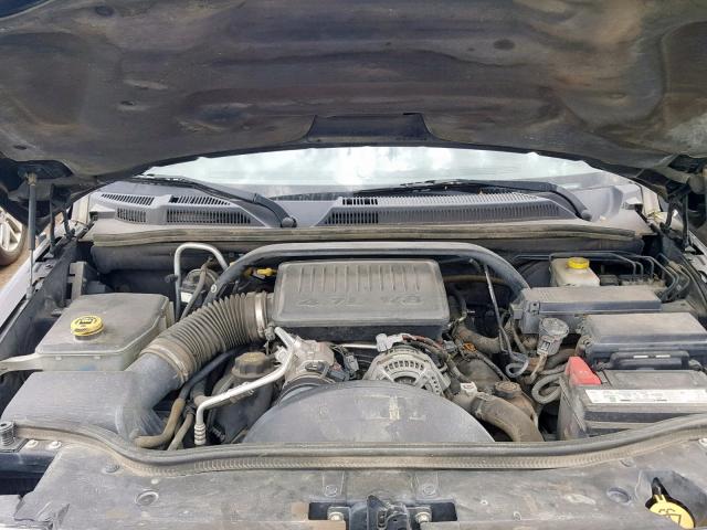 1J8HG48P27C671520 - 2007 JEEP COMMANDER BLACK photo 7