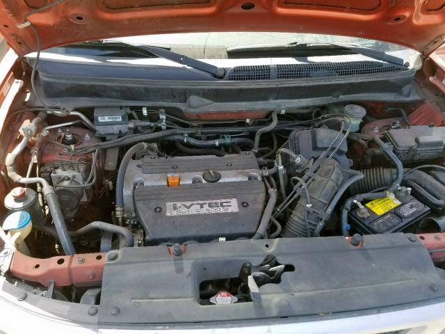 5J6YH18504L001729 - 2004 HONDA ELEMENT EX ORANGE photo 7