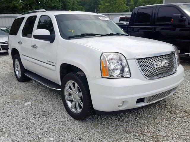 1GKFK63877J167473 - 2007 GMC YUKON DENA WHITE photo 1