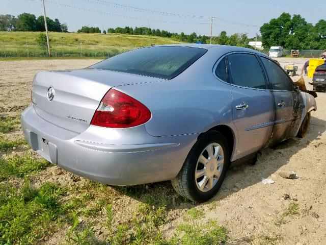 2G4WC532X51249831 - 2005 BUICK LACROSSE C GRAY photo 4