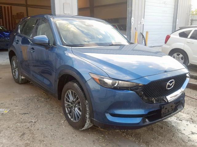 JM3KFABM9J1343258 - 2018 MAZDA CX-5 SPORT BLUE photo 1