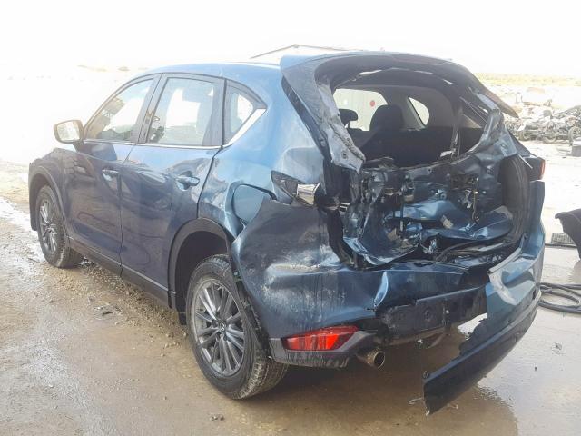 JM3KFABM9J1343258 - 2018 MAZDA CX-5 SPORT BLUE photo 3