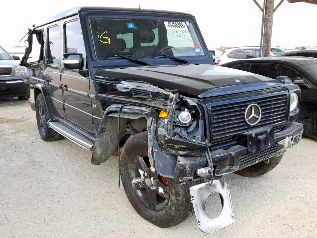 WDCYR49EX8X172824 - 2008 MERCEDES-BENZ G 500 BLACK photo 1