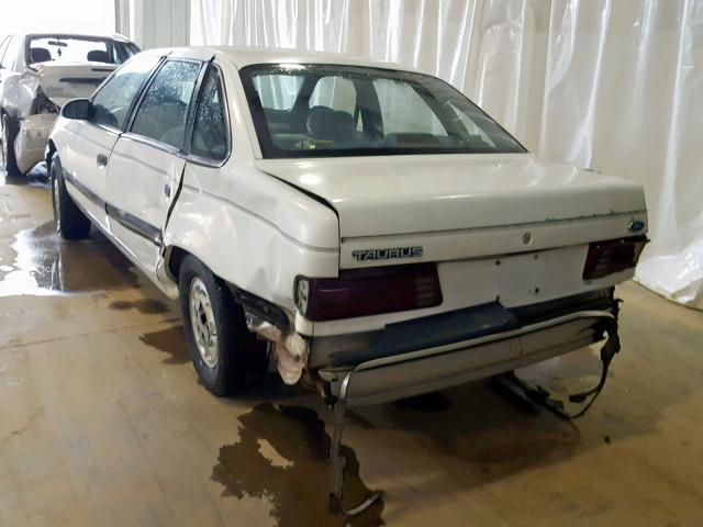 1FACP52U2MA162918 - 1991 FORD TAURUS GL WHITE photo 3