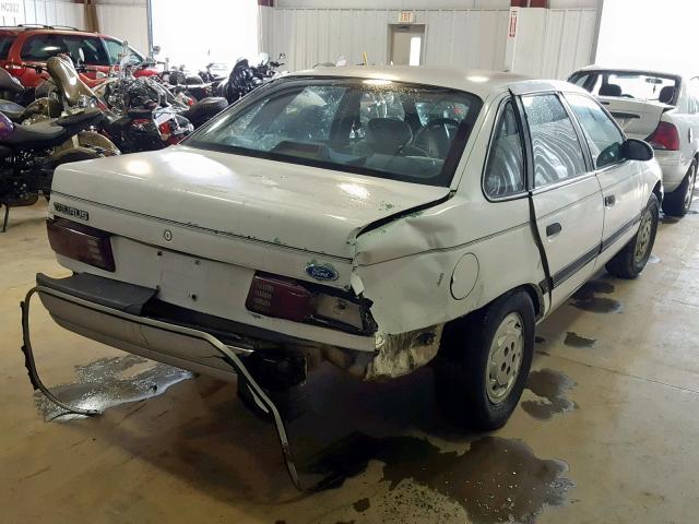 1FACP52U2MA162918 - 1991 FORD TAURUS GL WHITE photo 4