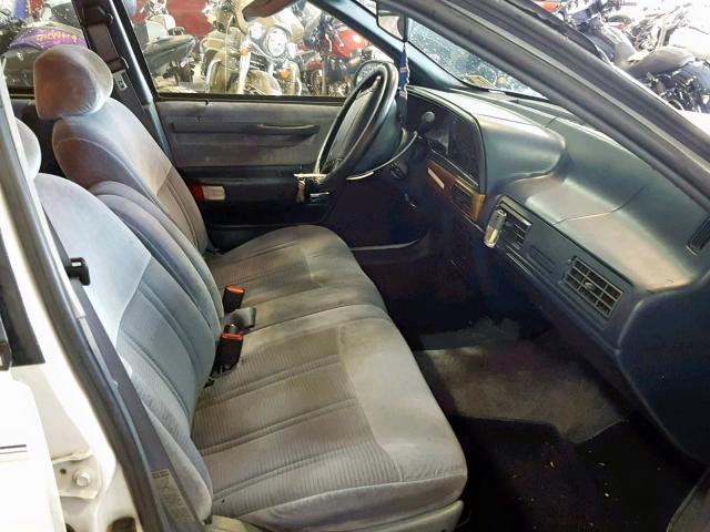 1FACP52U2MA162918 - 1991 FORD TAURUS GL WHITE photo 5