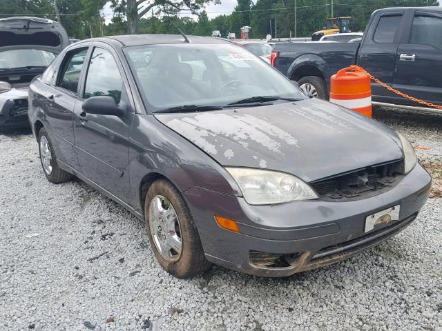 1FAFP34N05W270059 - 2005 FORD FOCUS ZX4 GRAY photo 1