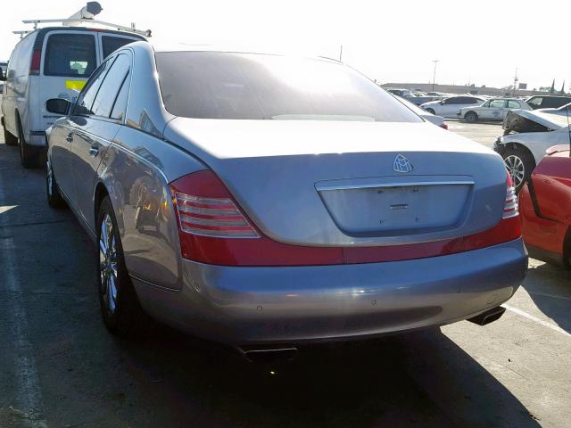 WDBVF79J28A002135 - 2008 MAYBACH MAYBACH 57 SILVER photo 3