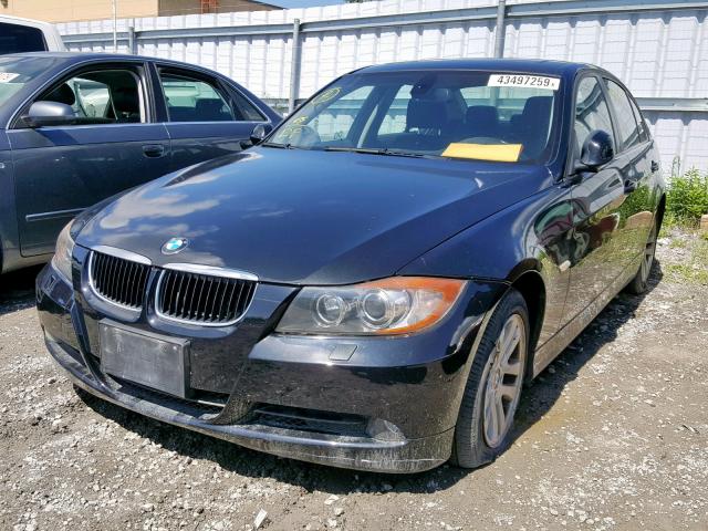 WBAVD13526KV12764 - 2006 BMW 325 XI BLACK photo 2