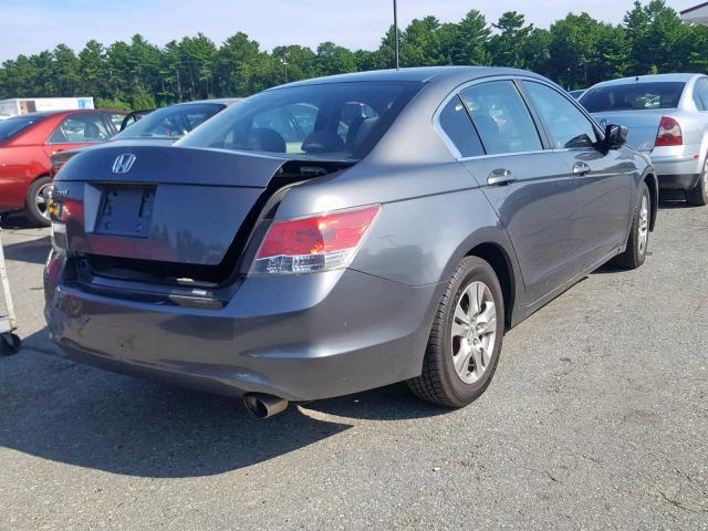 1HGCP25428A149162 - 2008 HONDA ACCORD LXP GRAY photo 4