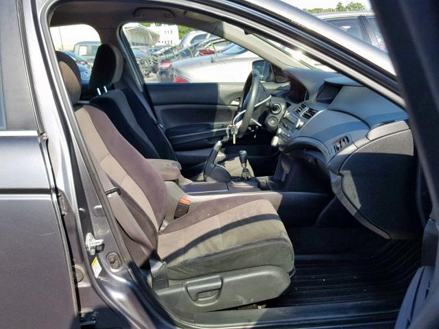 1HGCP25428A149162 - 2008 HONDA ACCORD LXP GRAY photo 5