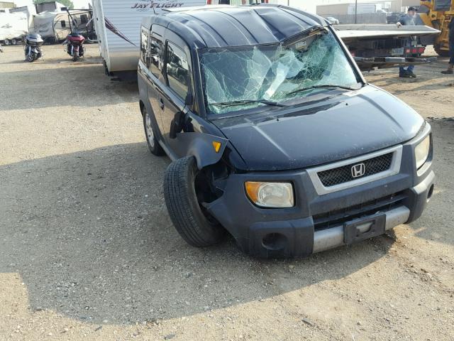 5J6YH286X5L034396 - 2005 HONDA ELEMENT EX BLACK photo 9