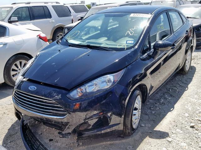 3FADP4AJ8JM115221 - 2018 FORD FIESTA S BLACK photo 2