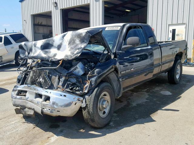 3B7KC23W6XG240882 - 1999 DODGE RAM 2500 BLACK photo 2