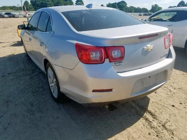 1G11F5SL6FF127034 - 2015 CHEVROLET MALIBU LTZ ვერცხლისფერი ფოტო 3