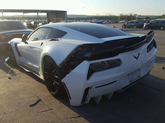 1G1YS2D61G5603133 - 2016 CHEVROLET CORVETTE 2 WHITE photo 3