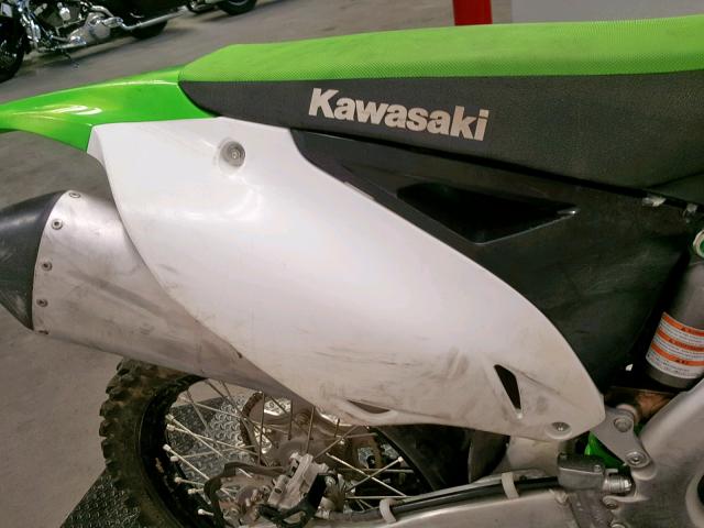 JKAKXMZC5GA038752 - 2016 KAWASAKI KX250 Z GREEN photo 13