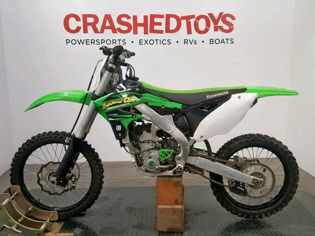 JKAKXMZC5GA038752 - 2016 KAWASAKI KX250 Z GREEN photo 3