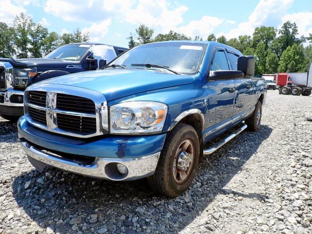 3D7KR29C66G146033 - 2006 DODGE RAM 2500 BLUE photo 2