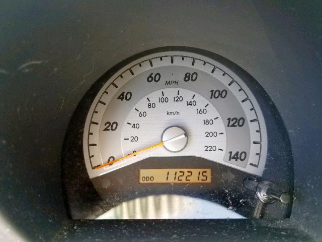 JTKDE177970165222 - 2007 TOYOTA SCION TC მუქწითელი ფოტო 8