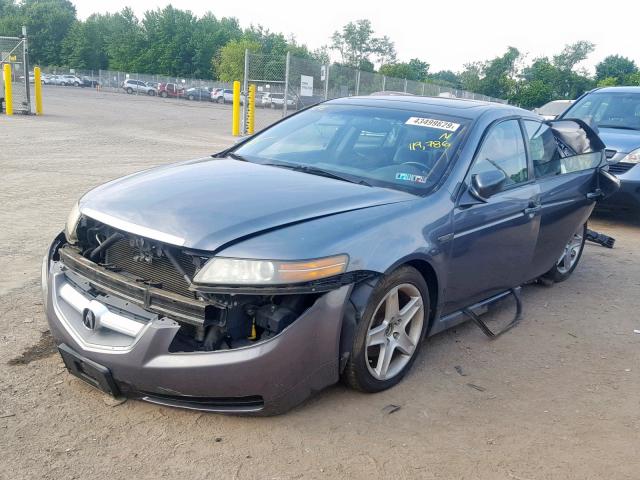 19UUA66286A028711 - 2006 ACURA 3.2TL GRAY photo 2