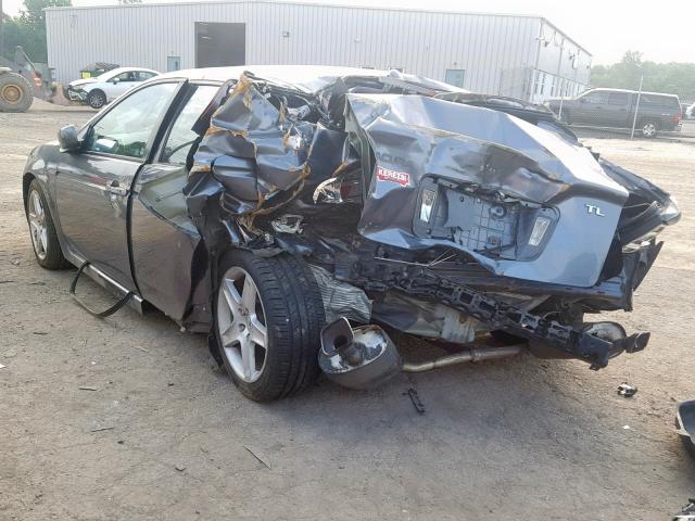 19UUA66286A028711 - 2006 ACURA 3.2TL GRAY photo 3