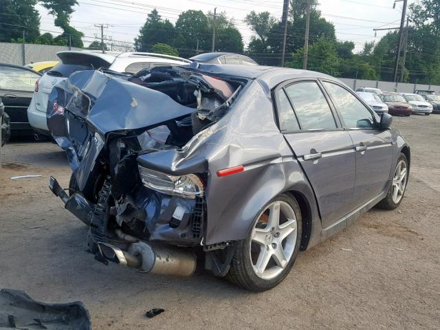 19UUA66286A028711 - 2006 ACURA 3.2TL GRAY photo 4