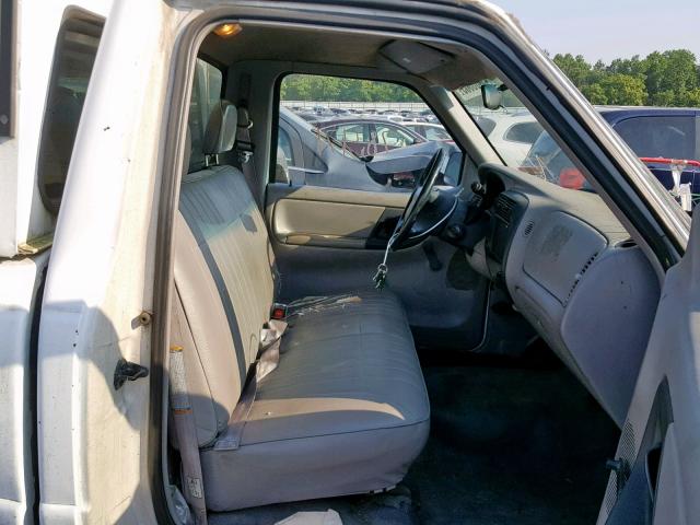 1FTCR10A8TUA71266 - 1996 FORD RANGER WHITE photo 5