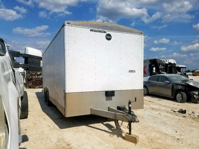 1WC200K2382063016 - 2008 WELLS CARGO TRAILER WHITE photo 1